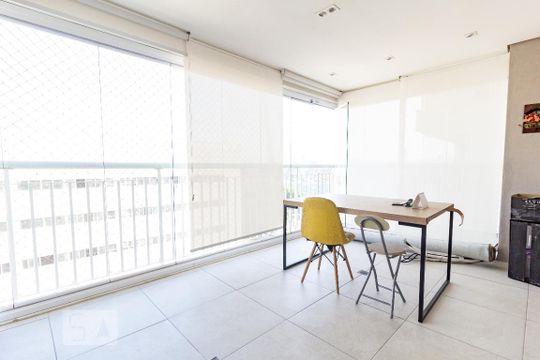 Sacada de apartamento para alugar com 1 quarto, 65m² em Jardim Novo Santo Amaro, São Paulo