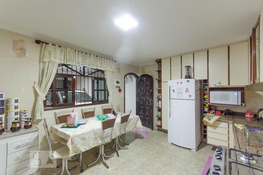 Cozinha de casa à venda com 4 quartos, 200m² em Jardim Popular, São Paulo