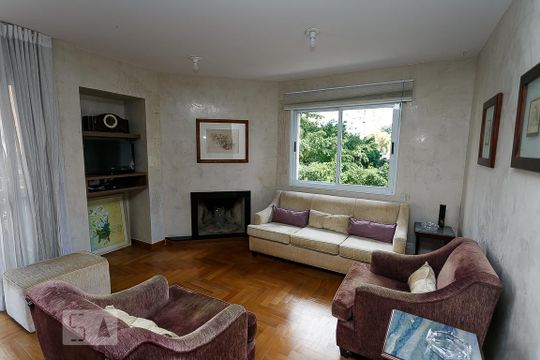sala de apartamento à venda com 2 quartos, 123m² em Real Parque, São Paulo
