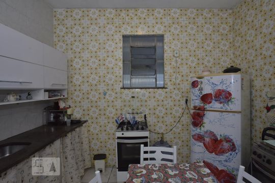 Cozinha de casa à venda com 2 quartos, 100m² em Curicica, Rio de Janeiro