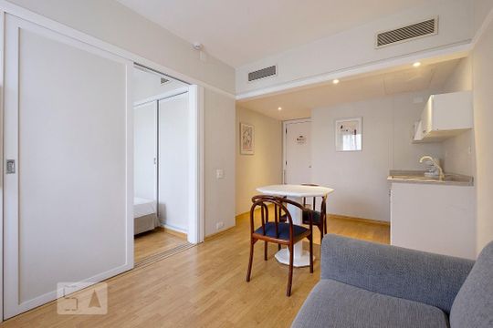 Studio de kitnet/studio para alugar com 1 quarto, 20m² em Jardim Paulista, São Paulo