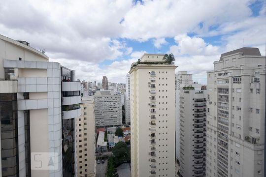 Vista de kitnet/studio para alugar com 1 quarto, 20m² em Jardim Paulista, São Paulo