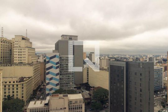 Vista do Studio de kitnet/studio à venda com 1 quarto, 29m² em Centro, São Paulo