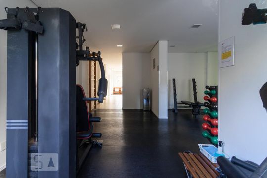 Área comum - Academia de apartamento para alugar com 2 quartos, 56m² em Parque Reboucas, São Paulo