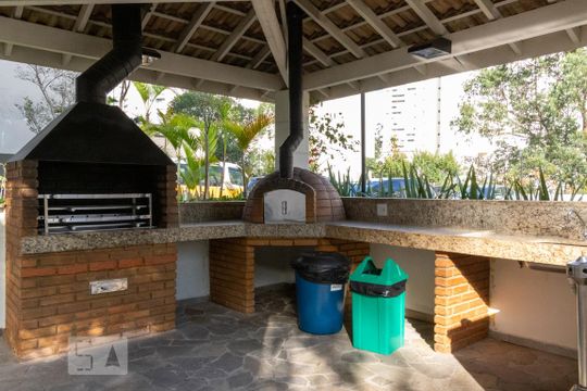 Área comum - Churrasqueira de apartamento para alugar com 2 quartos, 56m² em Parque Reboucas, São Paulo