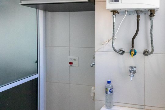 Área de Serviço de apartamento para alugar com 2 quartos, 56m² em Parque Reboucas, São Paulo