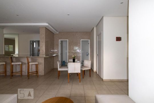 Área comum - Salão de festas de apartamento para alugar com 2 quartos, 56m² em Parque Reboucas, São Paulo