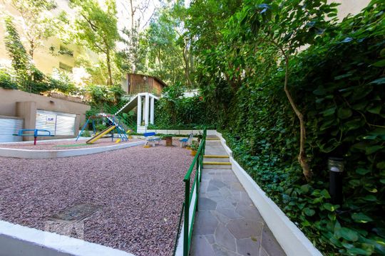 Área Comum - Playground de apartamento à venda com 2 quartos, 75m² em Centro Histórico, Porto Alegre