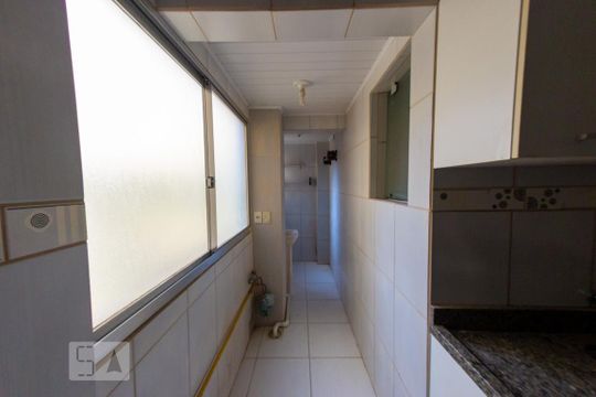 Área de Serviço de apartamento à venda com 2 quartos, 75m² em Centro Histórico, Porto Alegre