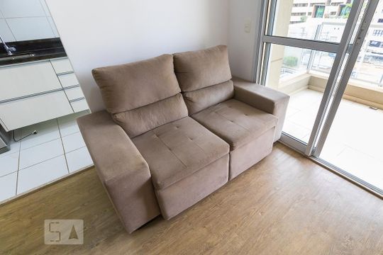 Sala - Sofá de apartamento para alugar com 1 quarto, 42m² em Vila Lídia, Campinas