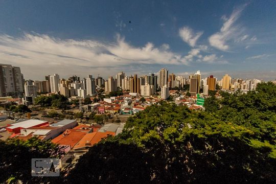 Vista da Sala de apartamento à venda com 1 quarto, 44m² em Novo Taquaral, Campinas