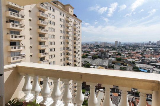 Varanda da Sala de apartamento à venda com 2 quartos, 74m² em Chácara Califórnia, São Paulo