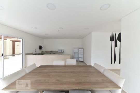 Espaço Gourmet de apartamento à venda com 2 quartos, 52m² em Centro, Diadema