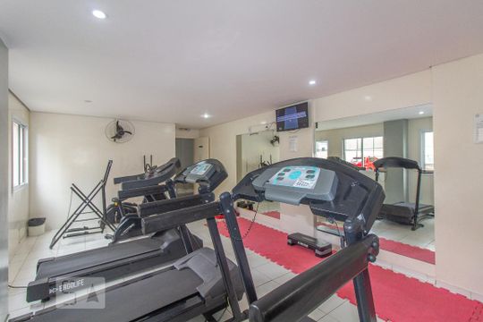 Área comum - Academia de apartamento para alugar com 2 quartos, 42m² em Mooca, São Paulo