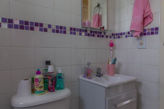 Banheiro Social de apartamento para alugar com 2 quartos, 42m² em Mooca, São Paulo