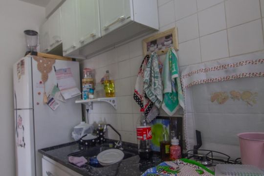 Cozinha de apartamento para alugar com 2 quartos, 42m² em Mooca, São Paulo