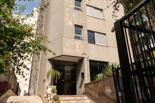 Fachada de kitnet/studio para alugar com 1 quarto, 24m² em Vila Clementino, São Paulo