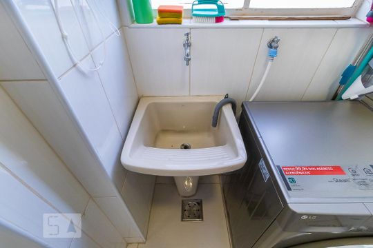 Área de serviço de apartamento à venda com 3 quartos, 72m² em Jardim Santa Genebra, Campinas