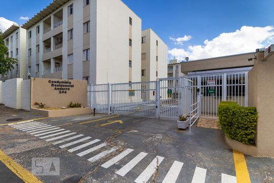 Fachada e portaria de apartamento à venda com 3 quartos, 72m² em Jardim Santa Genebra, Campinas