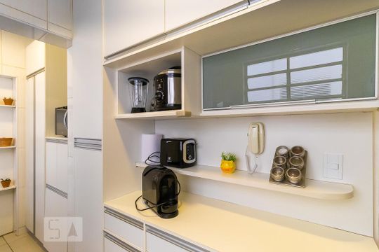 Cozinha de apartamento à venda com 3 quartos, 72m² em Jardim Santa Genebra, Campinas