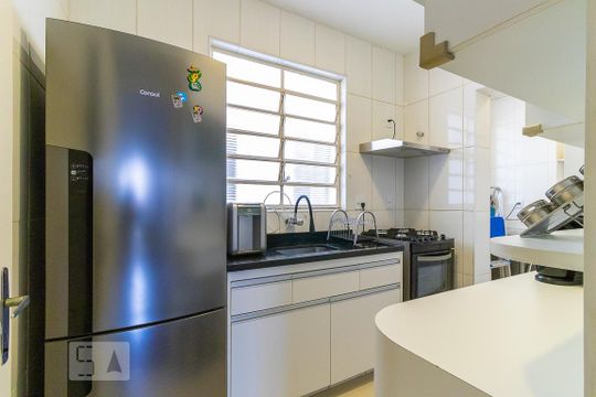 Cozinha de apartamento à venda com 3 quartos, 72m² em Jardim Santa Genebra, Campinas