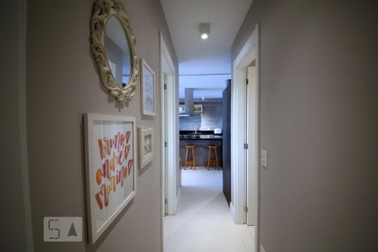 Corredor de apartamento à venda com 2 quartos, 105m² em Jardim Dom Bosco, São Paulo