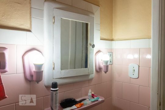 Banheiro Social de apartamento para alugar com 3 quartos, 80m² em Tijuca, Rio de Janeiro