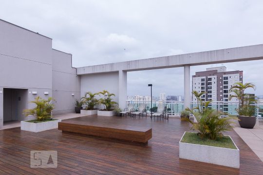 Área Comum - Cobertura de kitnet/studio para alugar com 1 quarto, 33m² em Barra Funda, São Paulo
