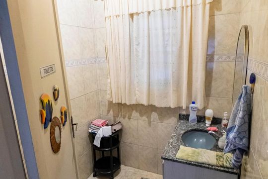 1o. Andar - Lavabo de casa à venda com 5 quartos, 422m² em Vila Brasílio Machado, São Paulo