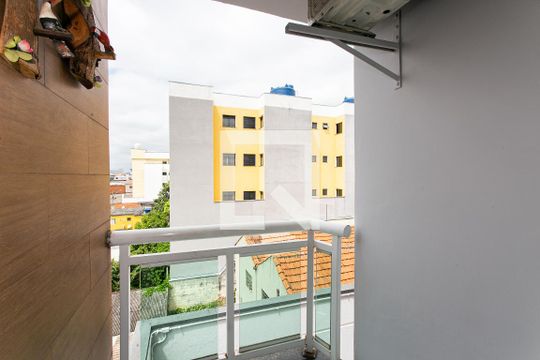 Varanda da Suíte 1 de casa de condomínio para alugar com 2 quartos, 104m² em Vila Matilde, São Paulo