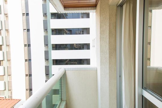 Varanda da Sala de apartamento à venda com 1 quarto, 45m² em Liberdade, São Paulo