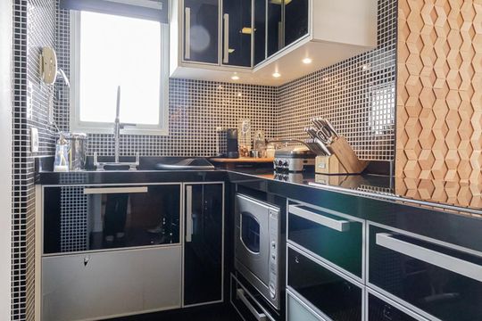 Cozinha de apartamento à venda com 2 quartos, 92m² em Paraíso, São Paulo