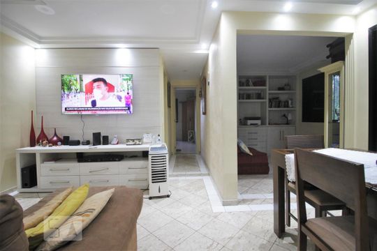 Sala de apartamento para alugar com 1 quarto, 70m² em Vila Andrade, São Paulo