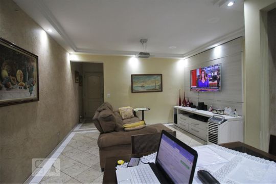 Sala de apartamento para alugar com 1 quarto, 70m² em Vila Andrade, São Paulo