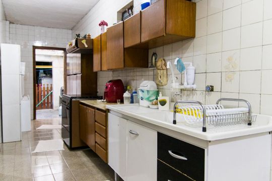 Cozinha de casa à venda com 3 quartos, 130m² em Parque Novo Oratório, Santo André