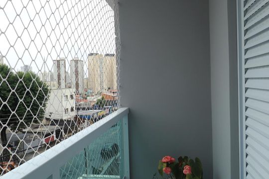 Varanda da Suíte  de casa à venda com 3 quartos, 159m² em Vila Alzira, Santo André