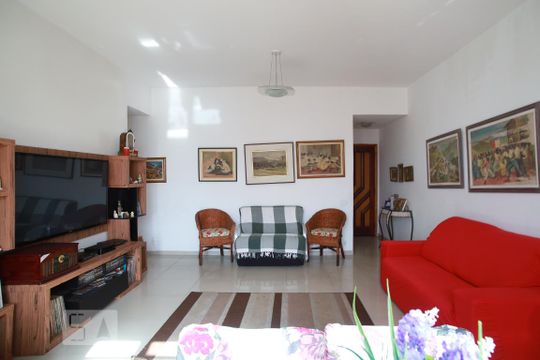 Sala de apartamento à venda com 4 quartos, 160m² em Tijuca, Rio de Janeiro