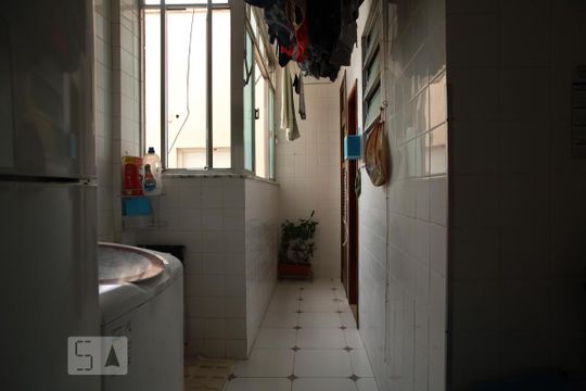 Área de Serviço de apartamento à venda com 4 quartos, 160m² em Tijuca, Rio de Janeiro