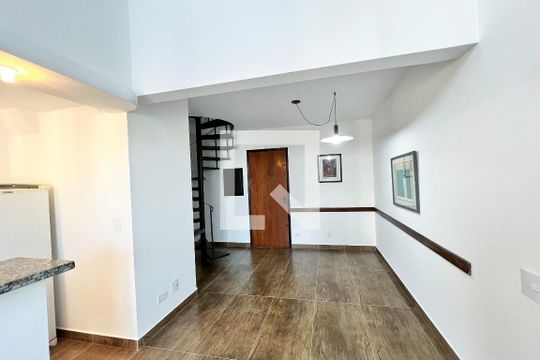 Sala de apartamento à venda com 1 quarto, 95m² em Moema, São Paulo