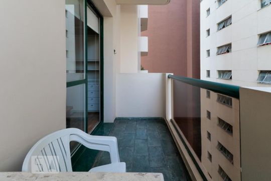 Varanda de apartamento para alugar com 1 quarto, 45m² em Jardim Paulista, São Paulo