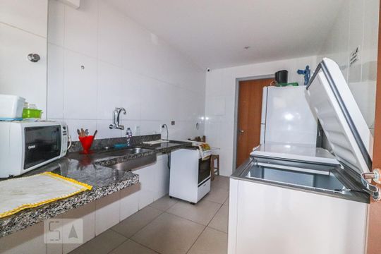 Salão de Festas - Cozinha de apartamento à venda com 3 quartos, 100m² em Anil, Rio de Janeiro