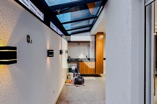 Varanda da Sala/Quarto de apartamento à venda com 1 quarto, 38m² em Sé, São Paulo