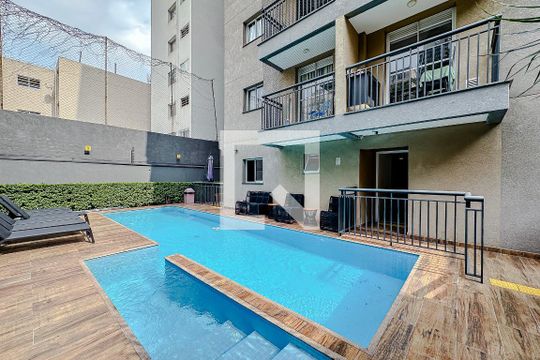 Área comum - Piscina de apartamento à venda com 1 quarto, 38m² em Sé, São Paulo
