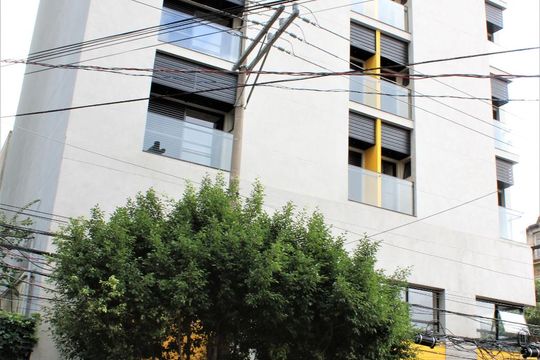 Fachada do prédio de kitnet/studio para alugar com 1 quarto, 12m² em Campos Elíseos, São Paulo