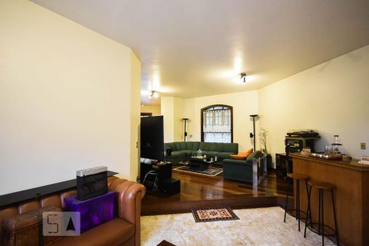 Sala de casa de condomínio à venda com 3 quartos, 300m² em Jardim Ampliação, São Paulo