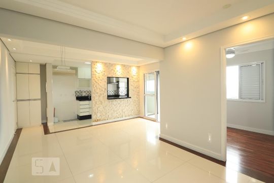 Sala de apartamento à venda com 2 quartos, 60m² em Vila Pires, Santo André