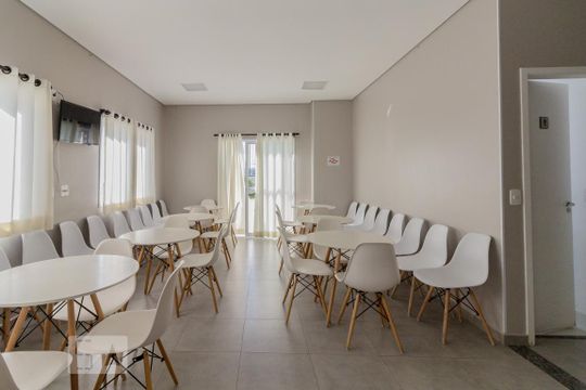 Área comum de apartamento à venda com 2 quartos, 60m² em Vila Pires, Santo André