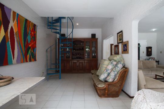 Sala de casa à venda com 6 quartos, 400m² em Tijuca, Rio de Janeiro