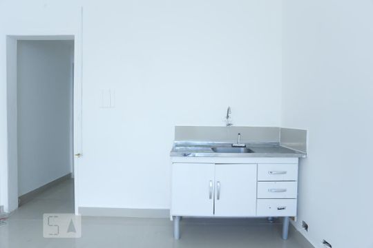 Cozinha de kitnet/studio à venda com 1 quarto, 36m² em Vila Buarque, São Paulo