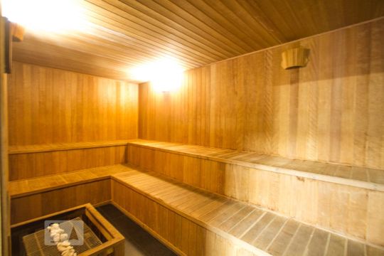Sauna de kitnet/studio à venda com 1 quarto, 55m² em Santo Amaro, São Paulo